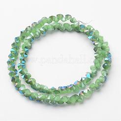 Electroplate Glass Bead Strands&nbsp;EGLA-J138-A-HR05