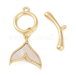 Brass Toggle Clasps&nbsp;KK-K391-22G