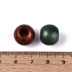 Acrylic European Large Hole Beads&nbsp;OACR-Q200-08