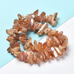 Natural Quartz Crystal Points Beads Strands&nbsp;G-K181-B26