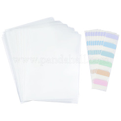 120Pcs Transparent PP File Pockets&nbsp;AJEW-WA0004-87