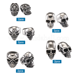 304 Stainless Steel European Beads&nbsp;STAS-TA0004-24