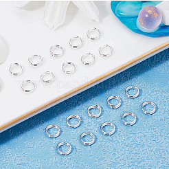 120Pcs Brass Split Rings&nbsp;KK-BBC0023-11B