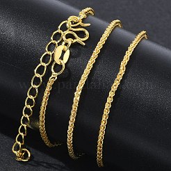 1.5MM Brass Wheat Chain Necklaces for Women&nbsp;KK-CBA4FD4-10G