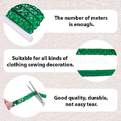 Plastic & Polyester Paillette Beads&nbsp;OCOR-WH20016-04F