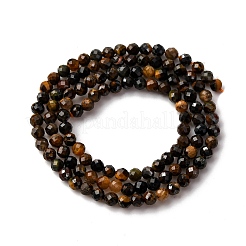 Natural Tiger Eye Bead Strands&nbsp;G-L629-B02-3mm