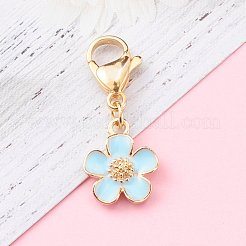 Zinc Alloy Enamel Pendants&nbsp;HJEW-JM00432-03