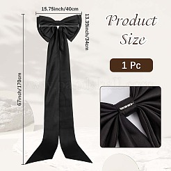 Detachable Polyester Bowknot for Garment Wedding Dress Accessories&nbsp;AJEW-WH20020-205A