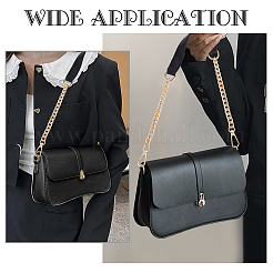 3Pcs 3 Style Plastic Imitation Pearl Beaded/PU Leather Bag Straps&nbsp;DIY-WR0003-16
