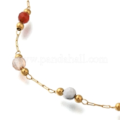 Ion Plating(IP) 304 Stainless Stell Necklaces&nbsp;X-NJEW-H037-03G