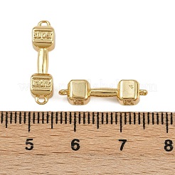 Brass Connector Charms&nbsp;KK-L241-08G