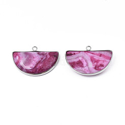 Natural Agate Pendants&nbsp;G-S359-385A
