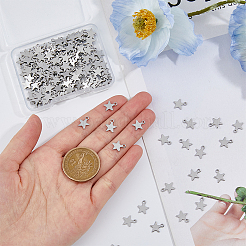 200Pcs 304 Stainless Steel Charms&nbsp;STAS-DC0015-35