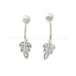S999 Fine Silver Stud Earrings&nbsp;EJEW-A127-04S