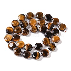 Natural Tiger Eye Beads Strands&nbsp;G-N342-09