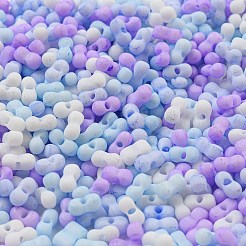 Macaron Color Opaque Frosted Glass Seed Beads&nbsp;SEED-K009-12B-10