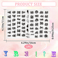 Clear Silicone Stamps&nbsp;DIY-WH0504-52E