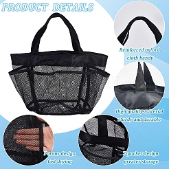 Rectangle Polyester Sandbeach Tote Bags&nbsp;ABAG-WH20014-01