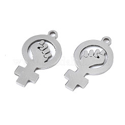 Non-Tarnish 201 Stainless Steel Pendants&nbsp;STAS-T044-277P