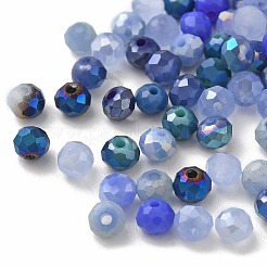 Electroplate Glass Beads&nbsp;GLAA-D020-01G