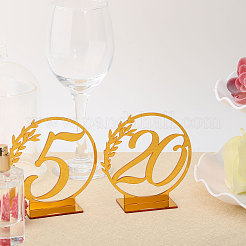 Acrylic Table Plate Display Decoration&nbsp;DJEW-WH0001-35B
