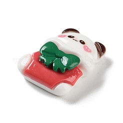 Christmas Theme Opaque Resin Cabochons&nbsp;RESI-F053-B03