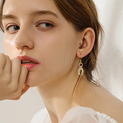 12Pcs Rack Plating Brass Micro Pave Clear Cubic Zirconia Pendants&nbsp;KK-DC0004-40