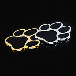 2 Sets 2 Colors Self Adhesive Alloy Cat Stickers&nbsp;STIC-FH0001-14