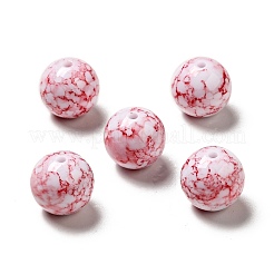 Opaque Acrylic Beads&nbsp;SACR-A001-04D