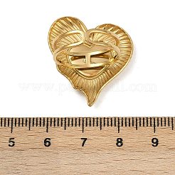 Heart 304 Stainless Steel Enamel Finger Rings for Women&nbsp;RJEW-G355-09G