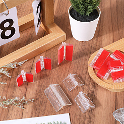 12Pcs 3 Styles Acrylic Self Adhesive Hinge&nbsp;FIND-GF0005-56