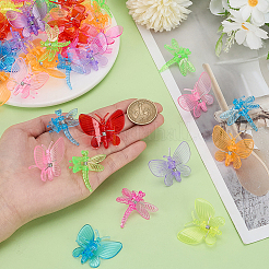 70Pcs 2 Styles Acrylic Claw Hair Clips&nbsp;PHAR-SP0001-29