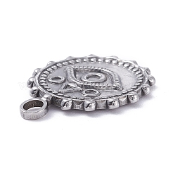 Tarnish Resistant 304 Stainless Steel Pendant Cabochons Settings&nbsp;STAS-P288-24P