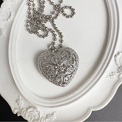 Vintage Alloy Hollow Heart Pendant Necklaces for Women Fashion Jewelry Gift&nbsp;LG2070