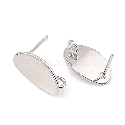 SHEGRACE Brass Stud Earring Findings&nbsp;XGRQ6M012-907P