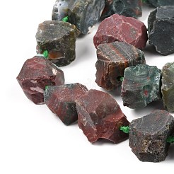 Rough Raw Natural Indian Agate Beads Strands&nbsp;G-F595-I05