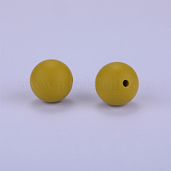 Round Silicone Focal Beads&nbsp;SI-JX0046A-71