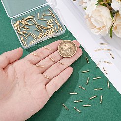 100Pcs Brass Beads&nbsp;KK-UN0005-19
