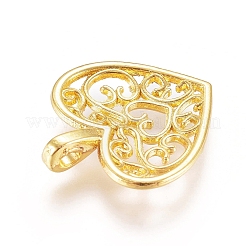 Zinc Alloy Open Back Bezel Pendants&nbsp;LS-PALLOY-E564-69G