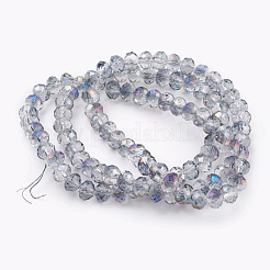 Electroplate Glass Beads Strands&nbsp;X-GLAA-K027-HR-B01