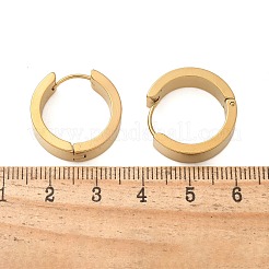 304 Stainless Steel Hoop Earrings&nbsp;EJEW-M079-03G-02