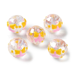 Transparent Glass Enamel Beads&nbsp;GLAA-G107-06B