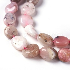 Natural Pink Opal Beads Strands&nbsp;G-L493-13