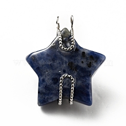 Natural Sodalite Pendants&nbsp;G-D473-03P-02