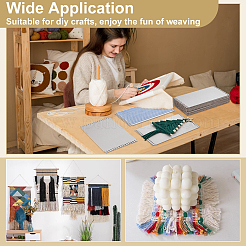 24Pcs Cardboard Weaving Looms&nbsp;FIND-FG0005-19
