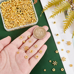 300Pcs 6 Styles Brass & Alloy Spacer Beads&nbsp;FIND-PH0019-90