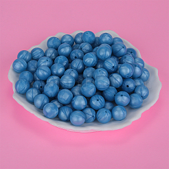 Round Silicone Focal Beads&nbsp;SI-JX0046A-66