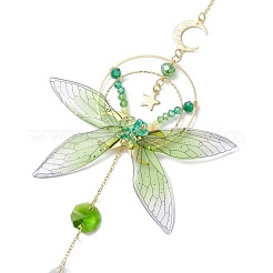 Resin Butterfly Hanging Ornaments&nbsp;HJEW-TA00179