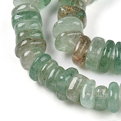 Natural Green Strawberry Quartz Beads Strands&nbsp;G-T141-24