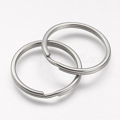 Tarnish Resistant 304 Stainless Steel Split Key Rings&nbsp;STAS-F041-33